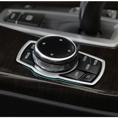 Interior refit multimedia buttons Cover Accessories For BMW 1 3 4 5 7 Series X1 X3 X4 X5 X6 2013-2014 E81 E87 F30 F31 F34 F32