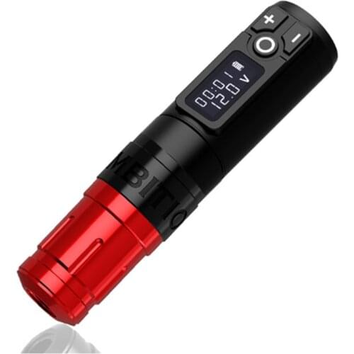 2021 New ArrivalFlamingo Wireless Tattoo Pen Machine Brushless Motor 1950 mAh Lithium Battery Fast Charge for Travel Portability
