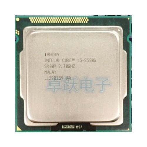Original lntel I5 2500s CPU Processor Quad-Core 2.7Ghz L3=6M 65W Socket LGA 1155 Desktop CPU i5-2500s (working 100%)