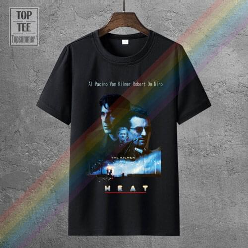 Heat Movie Poster Youth Gym Tshirts Vaporwave T Shirts Viking Tshirt Wear T-Shirt What A Successor Gewnnk