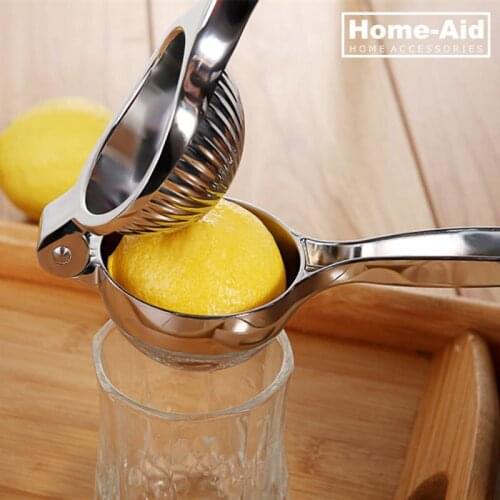 Stainless Steel Hand Press Citrus Lemon Squeezer Lime Orange Juicer Fresh Juice Gadget Kitchen Bar fruits cutter Tool
