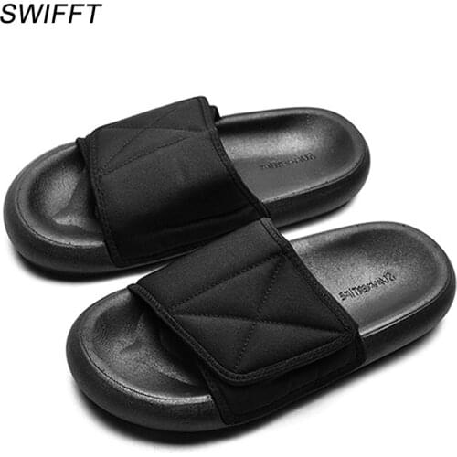 Sandals Women Summer New 2021 Adjustable Upper Womens Flip-flops Slippers For Home Men Luxury Designer Platform Shoes Non-slip