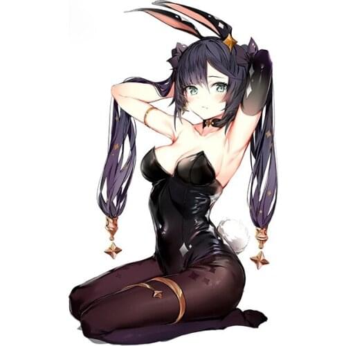 Sexy Cartoon Graphical Funny Car Stickers Waterproof Scratch-Proof Decal Refrigerator Laptop Vinyl Car Stickers Kk13*8cm