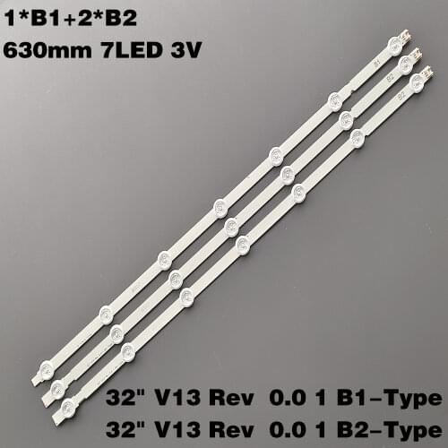 LED Backlight Strip for LG 32'' ROW2.1 Rev TV 32ln541v 32LN540V 32ln541u 6916L-1437A 6916L-1438A 6916L-1204A 6916L-1426A 7-LEDs