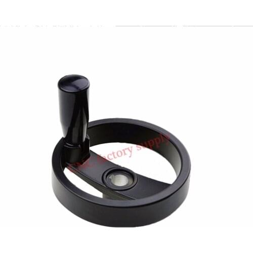 1pc Machine Lathe Milling Open Type Tailstock Hollow OR Solid aluminium alloy Hand wheel 12*100/12*125/16*160/18*200 Foldable