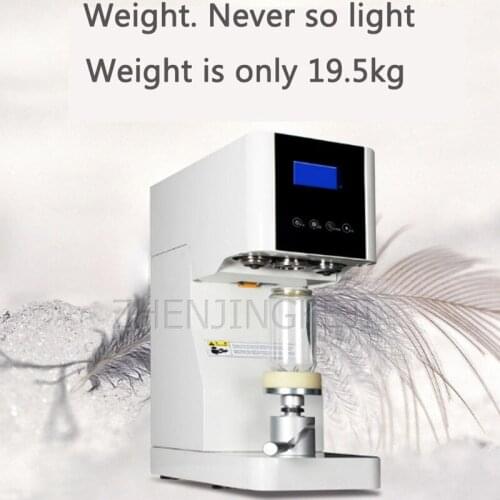 Fully Automatic Milk Tea Sealer Beer Drink Cup Sealing Machine Plastic Cans Can Capping Machine Fast Food Shop Packaging Tools