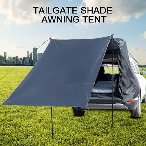 Waterproof Car Shelter Shade Camping Side Car Roof Top Tent Awning Portable Outdoor Tent For Car SUV MPV Trucks Hatchbacks
