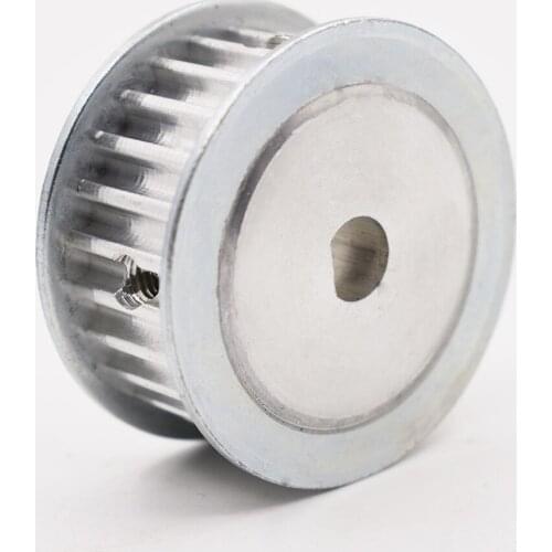 HTD 5M Type 25 Teeth 25T Timing Pulley D Hole Synchronous Wheel 5x4.5/6x5/6x5.5/8x7/8x7.5/10x9mm D Bore Transmission Pulley