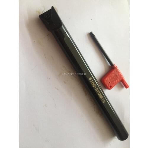 1pcs CNC lathe inner hole turning tool rod S16Q STUNR16 Internal turning tool