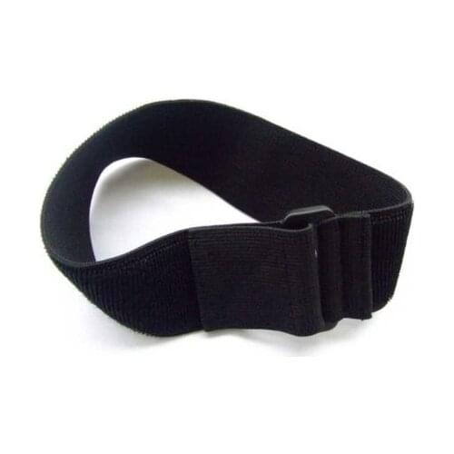 10pcs 3.8*20cm black Stretch Elastic magic tape sticks band Strap Hook&Loop Tape Bungee Cord