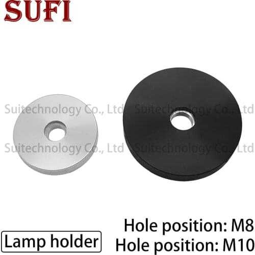 2pcs LED light Base Screw M10 M8 Hose Base Case Kits Spotlight Base Jewelry Light Hose Light Model Light Base for DIY LED Light