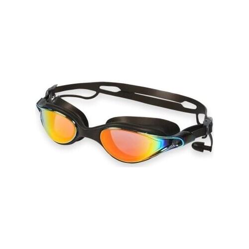 2020 Men Swimming Goggles Anti-Fog UV Adjustable Plating Women Waterproof Silicone Slasses Adult Racing Eyewear 4 colors