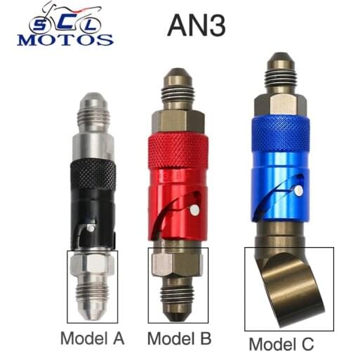 Sclmotos- Aluminum Motorcycle AN3 Brake Caliper Quick Removal Cover Disassembly Replace Brake Line For Yamaha KTM for Suzuki