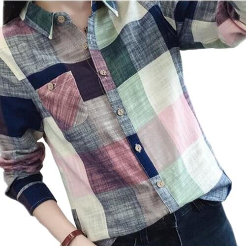 AREALNA Linen Blouses