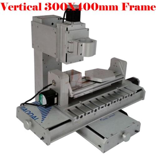 Vetical CNC Frame 300x400mm 5 Axis Column Ball Screw Engraving Machine for CNC 3040 4 Axis Router Lathe