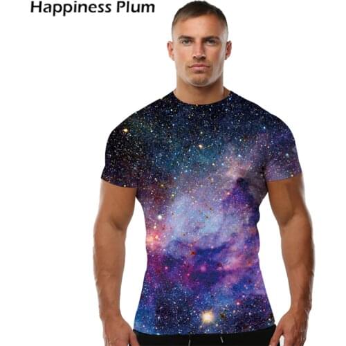 KYKU Galaxy Tshirt Men/women Universe Space T Shirt Hip Hop Tee 3d Print Tshirt Cool Mens Clothing 2018 Summer Hiphop Clothes