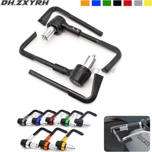 Motorcycle 7/8" 22mm Handlebar Brake Clutch Levers Protector Guard For HONDA cbr 600 rr/f4i/f4 vfr 800 steed 1000rr cb1000r