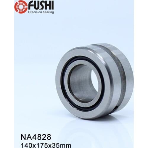 NA4828 Bearing 140*175*35 mm ( 1 PC ) Solid Collar Needle Roller Bearings With Inner Ring 4524828 4544828/A Bearing