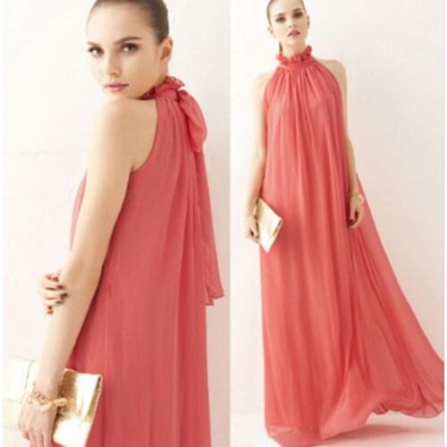 New summer woman Dress long Chiffon Bohemian Dress Clothes Pregnant Maternidade Pregnancy Maternity Clothing