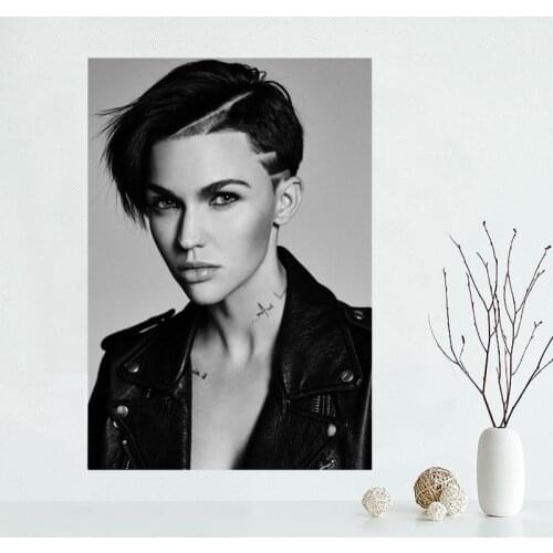 Ruby Rose Custom Canvas Poster Home Decoration poster cloth fabric Canvas Painting wall poster print