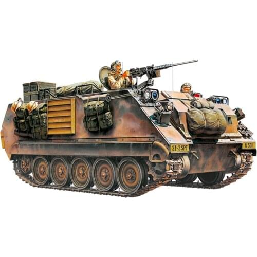 Tamiya 35265 1/35 U.S. M113A2 Armored Personnel Carrier Desert Version Tank Assembly Model Kits For Adults Collection DIY