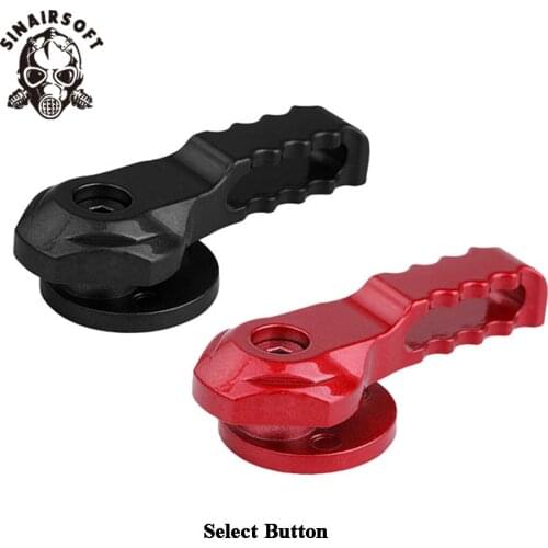 Enhanced Safety Aluminium CNC Machined Selector Switch Lever Set For AEG Airsoft Gel Blaster M4 M16 Paintball Accessories