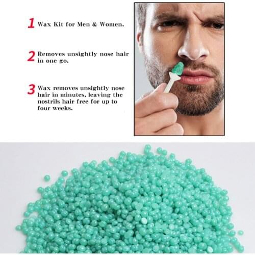 High Quality Nose Wax Kit for Men Women Nose Hair Removal Portable Painless Nose Hair Trimmer