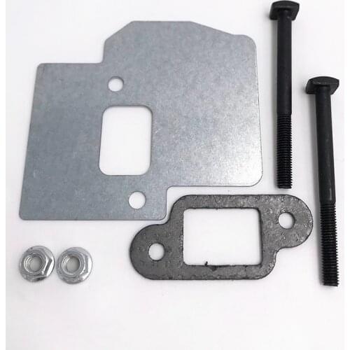 Muffler Exhaust Bolt Plate Shield Gasket For STIHL MS250 MS230 MS210 MS 250 230 210 021 023 025 Chainsaw Parts #1123 141 3200