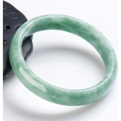 Natural Jadeite Jade Bangle Women Chinese Jades Stone Accessories Fashion Charm Jewellery Genuine Jades Bracelet Amulet Gifts