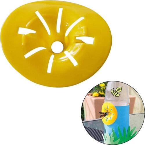 10pcs/set Flower Shaped Bee Catcher Garden Home Killer Mini Flying Wasp Trap Reusable Practical Outdoor Pest Control Non-toxic