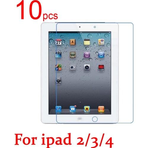 10pcs Ultra Clear Glossy/Matte/Nano anti-Explosion LCD Screen Protector Film For ipad air 5 4 3 2 pro 9.7" Protective Film
