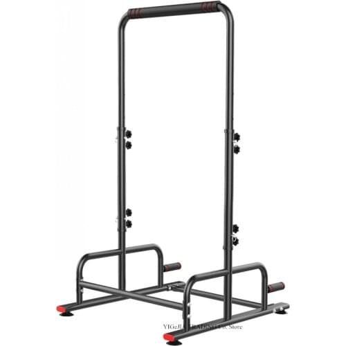 Home Gym Adjustable Multi-Functional Fitness Strength Training Equipment Stand Workout Station, 5 Grade Adjust Pull-Up