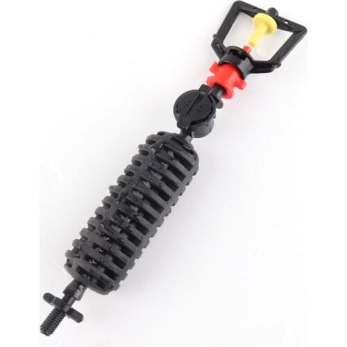 5-30sets Red Spray Flower Watering Nozzle Kits Irrigation Atomized Sprinkler Irrigation System 6mm Sprayer 4/7mm Hose Connector