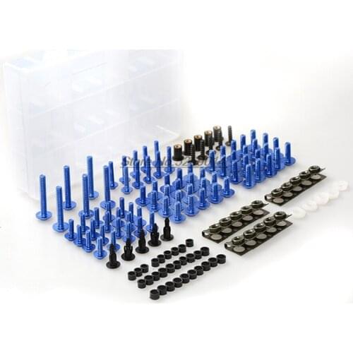 Motorcycle cover full Fairing Body Bolts Nuts Screw Threaded For Guard Sv650 Fairing Yamaha Raptor 700 Mt09 Headlight