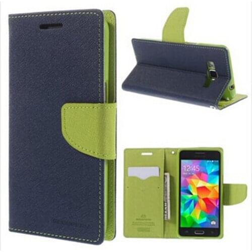 Original Brand Wallet Cases For Samsung Galaxy Core Prime G360 G360H G361F Luxurious Fancy Diary Flip Leather Card Holder Cover