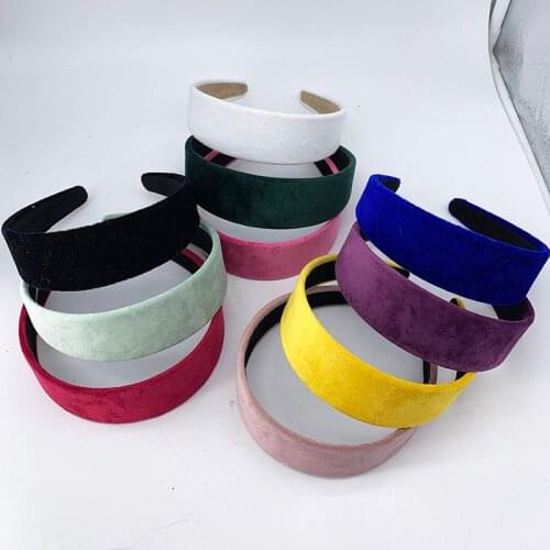 High Quality Fashion Headwear For Women Cute Headband 2021 Hariband Flannel Headband Face Wash Headband Hair Accessories