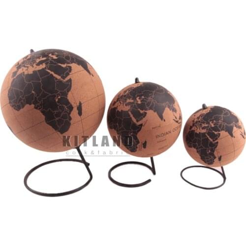 Cork Globe markable global Maps Home Office Decoration World Map Geography Map globe