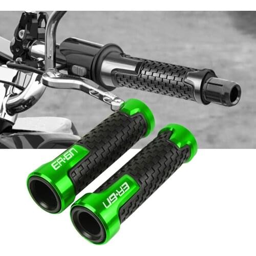 For Kawasaki Ninja ER-6N ER6N ER 6N Universal 7/8"22mm Motorcycle cnc Aluminum Anti-Slip motocycle handle bar grips handle grip