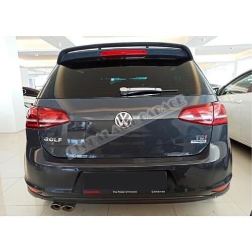 For Volkswagen Golf 7-7.5 2013-2020 Rear Wiper Chrome Plated Trunk Wiper Car Auto Accessory Ornament Diffüser Lip Splitter