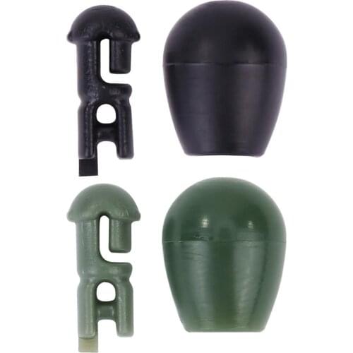 10pcs Rapid Quick Change Beads Fishing ABS Change Hook Length Instantly Shock Bead for Carp Fishing Method Feeder Dropshipping