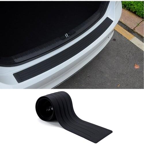90cm Car Trunk Rear Bumper Door Protection Strip Scratch Plate Sticker Cover for Buick Peugeot Honda Fiat Lada Mazda Renault Kia