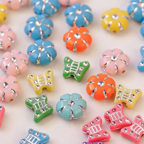 Butterfly flower collection sweet and spicy style earrings jewelry accessories handmade beaded material