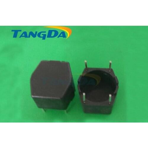 Tangda bobbin base holder 17.5*17 mm 2+2pin 4p transformer Common mode Choke Ferrite bead Inductor phenolic skeleton PA66