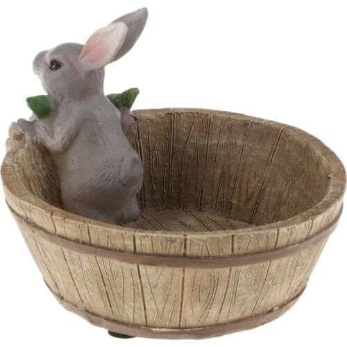 Green Succulent Planter Flower Cactus Plant Pot Bed Box Case Garden Home Decor