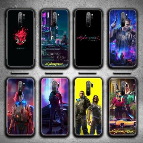 Hot Games Cyberpunks Phone Case for Redmi 9A 9 8A 7 6 6A Note 9 8 8T Pro Max K20 K30 Pro
