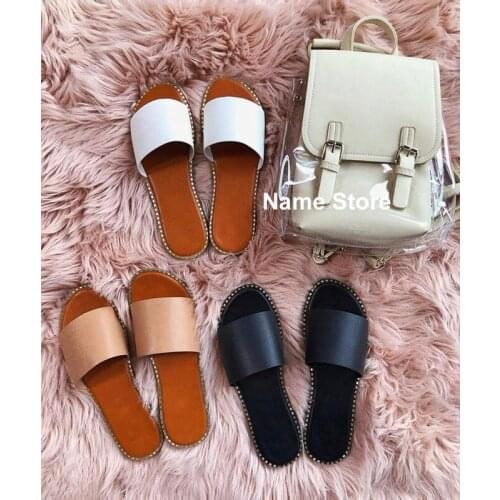 Summer Womens Sandals Fashion Open Toe Beach Slippers Simple Outdoor Casual Womens Shoes Plus Size