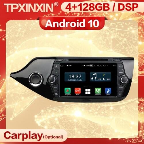 Carplay 2 Din Android 10 Multimedia Stereo Receiver For Kia KIA Ceed 2012 2013 2014 2015 2016 Radio Audio Video Player Head Unit