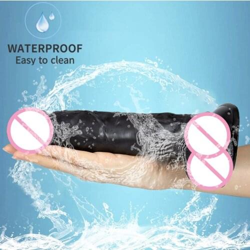 Soft Artificial Flexible Dildo Sexshop Adult Sex Toy For Couples Strapon Gay Erotyka Gode Sodomie Plug Anal Lesbian Vagina Penis