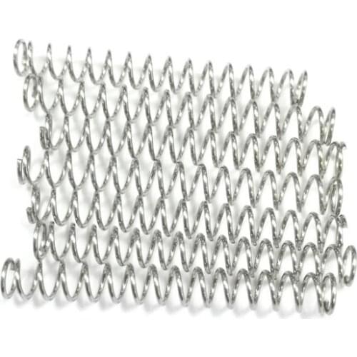 10pcs stainless steel compression springs non-corrosive spring Y shape extension springs 0.5*4mm diameter