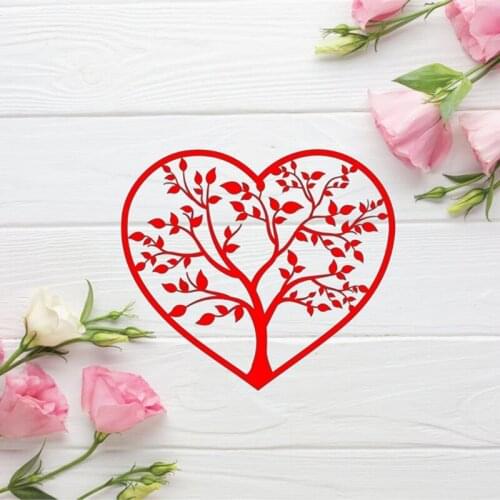 Love Cutting Die Template Creative Small Tree Metal Die Cutter Stencil Valentines Day Birthday Gifts for Lovers Friends